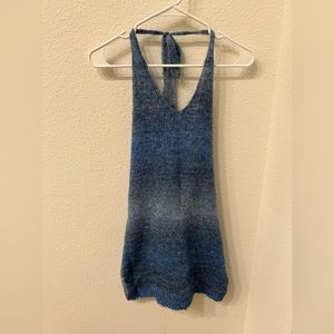 Crochet mini dress